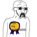 A commonly used edit of him with an "oyy my goddddddd" award